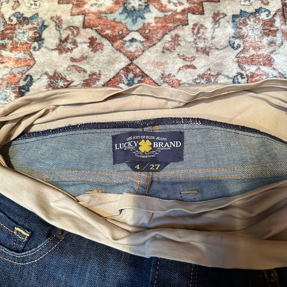Lucky Brand Maternity jeans. Flare leg.